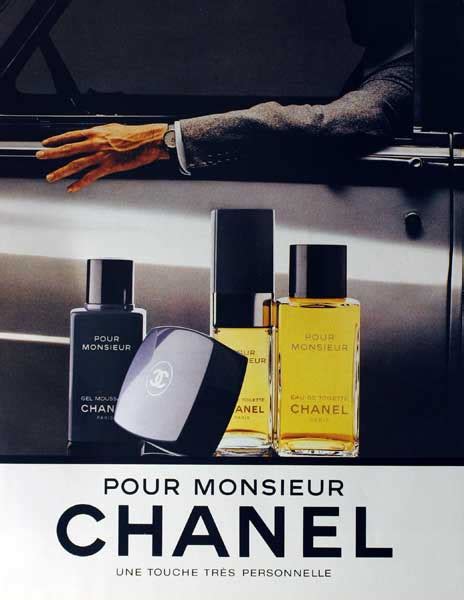 pret a porter chanel homme|chanel pour monsieur vintage.